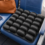 Seat cushion on an airplane seat