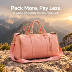 Pack more, pay less: a week of outfits in one carry-on