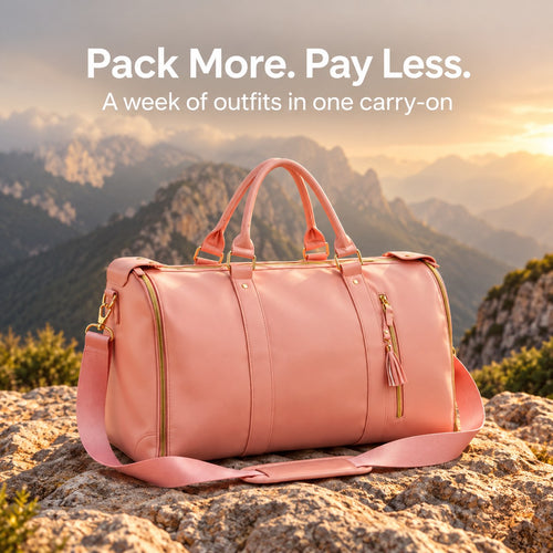 Pack more, pay less: a week of outfits in one carry-on